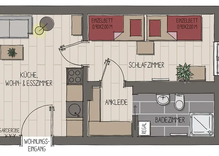Apartmenthaus Fritz Reuter